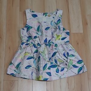 Leifsdottir Women's Size 8 Multicolor Patterned Top